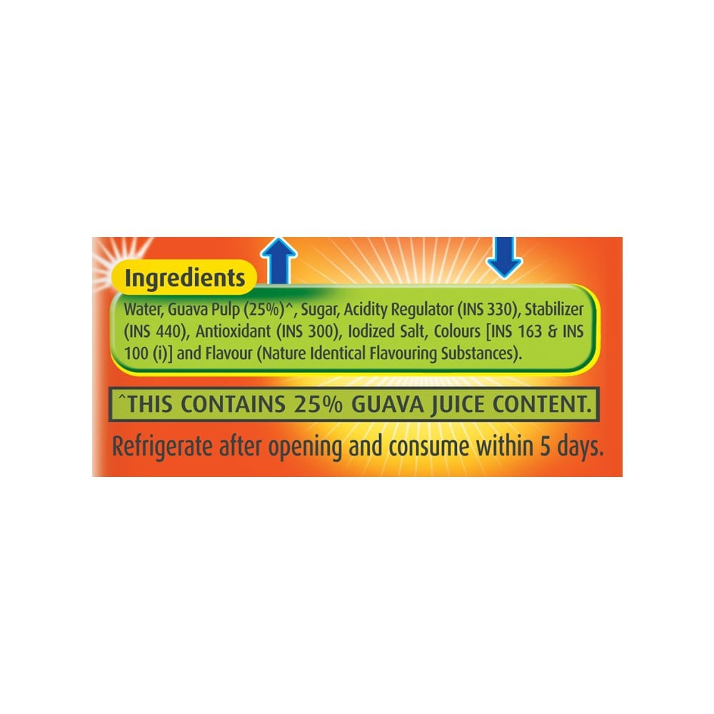 Real Fruit Power Guava Juice : 1 ltr