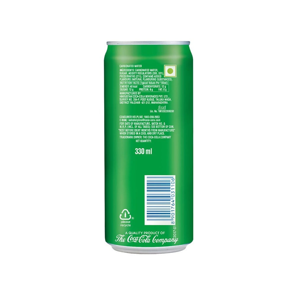 Sprite Lime Flavoured Soft Drink - Pack of 4 : 4 x 300 ml