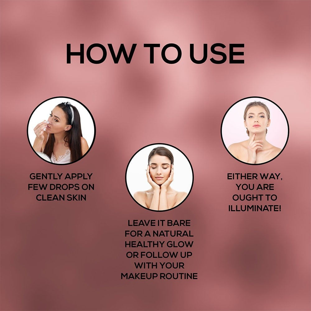 Renee Glass Glow Pre Make Up Oil Primer : 30 ml