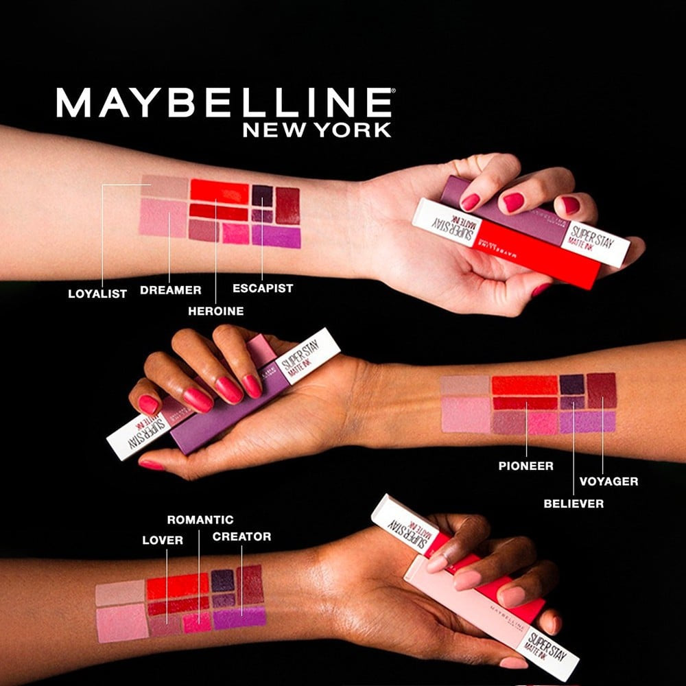 Maybelline New York Super Stay Matte Ink Liquid Lipstick (Lover 15) : 5 ml