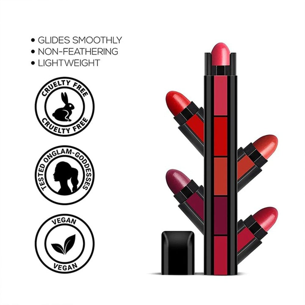 Renee Fab 5, 5-In-1 Lipstick : 7.5 g