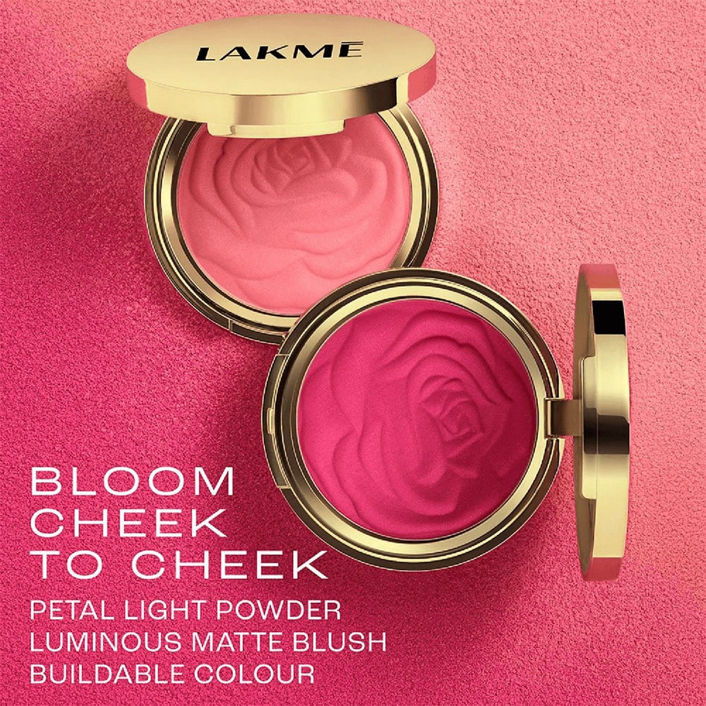 Lakme Showstopper Collection Rouge Bloom Powder Blush (Blush Pink Blossom) : 12 g