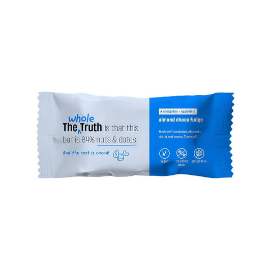 The Whole Truth Almond Choco Fudge Energy Bar : 40 g