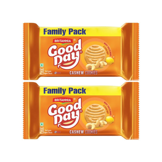 Britannia Good Day Cashew Biscuit (600 g) - Pack of 2 : 2 x 600 g