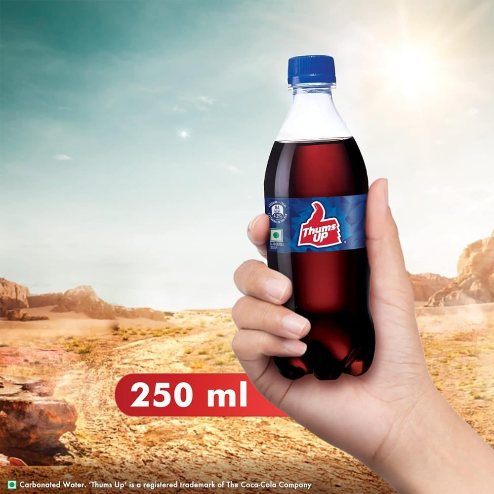 Thums Up Soft Drink - Pack of 8 : 8x250 ml