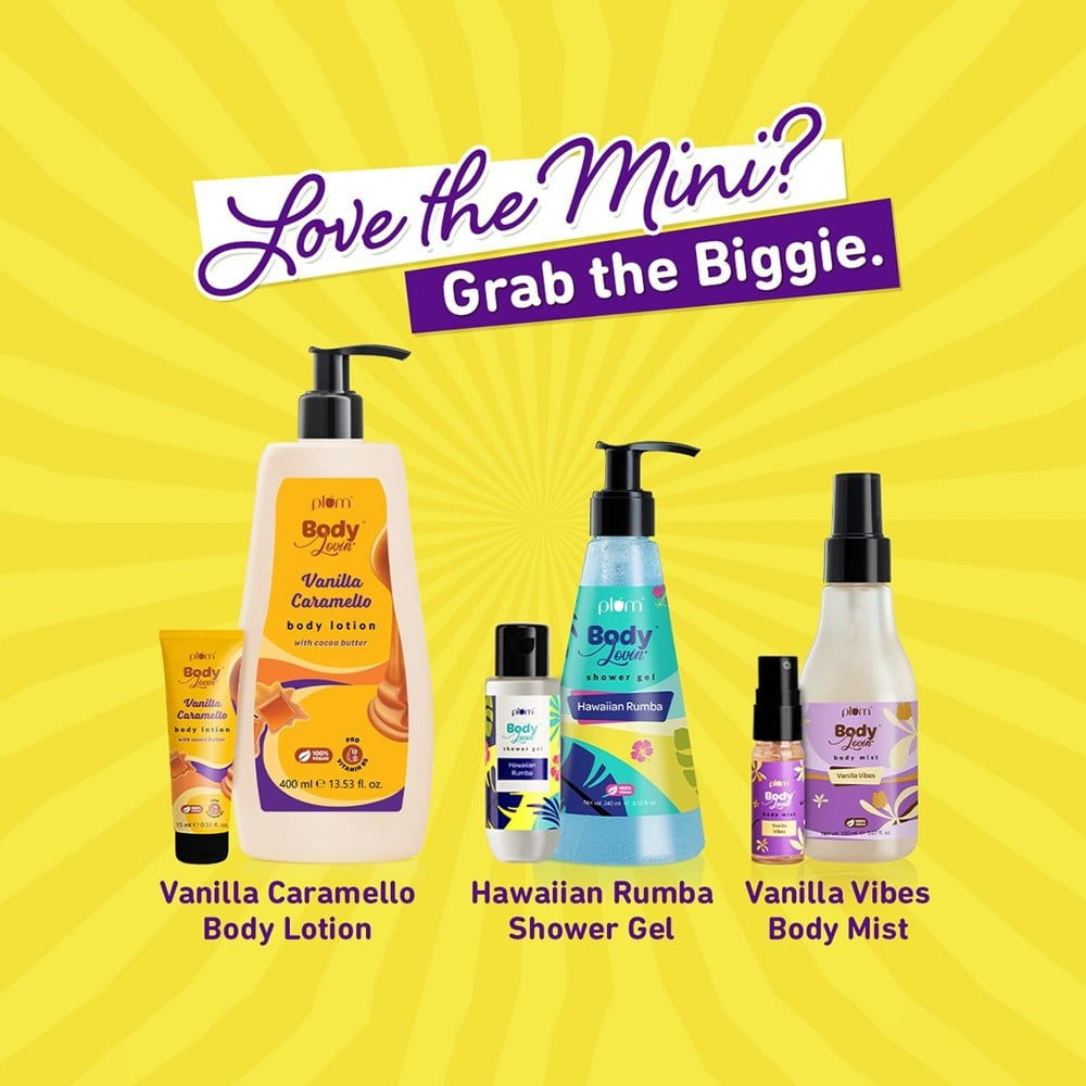 Plum BodyLovin' The Bath & Body It Travel Kit : 3 pcs