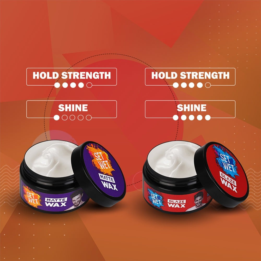 Set Wet Glaze Hair Wax : 60 g