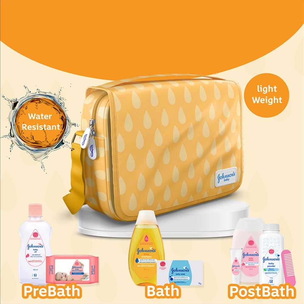 Johnson's Bath & Skin Care Baby Gift Set : 1 pack (10 pieces)