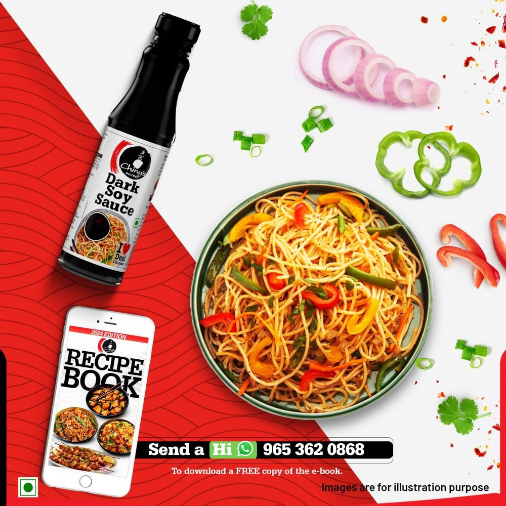 Ching's Secret Dark Soy Sauce Rich, Brown and Zesty : 210 g