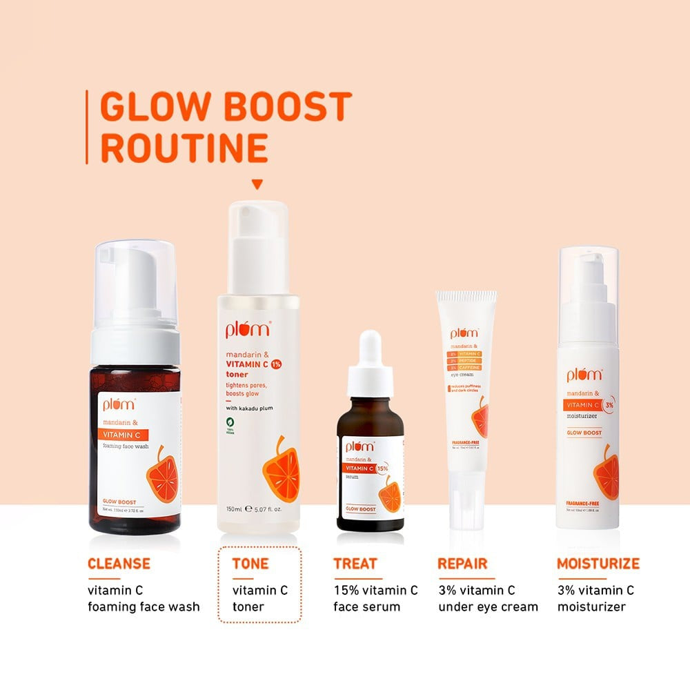 Plum Mandarin & Vitamin C Toner : 150 ml