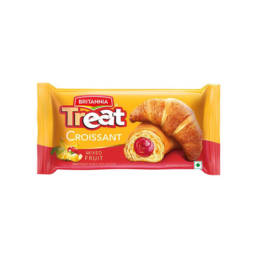 Britannia Treat Croissant with Mixed Fruit Creme Filling : 47 g