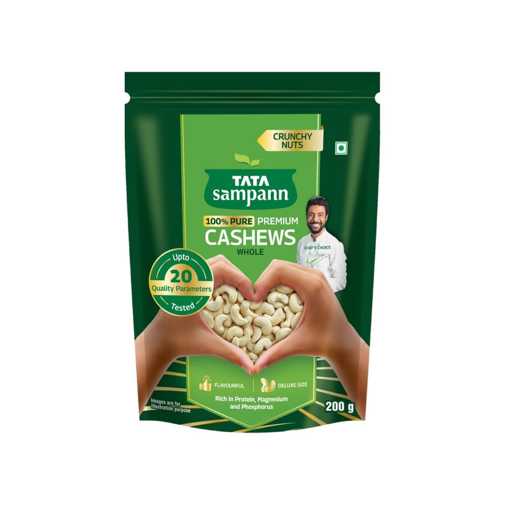Tata Sampann Cashew (100% Pure Premium) : 200 g