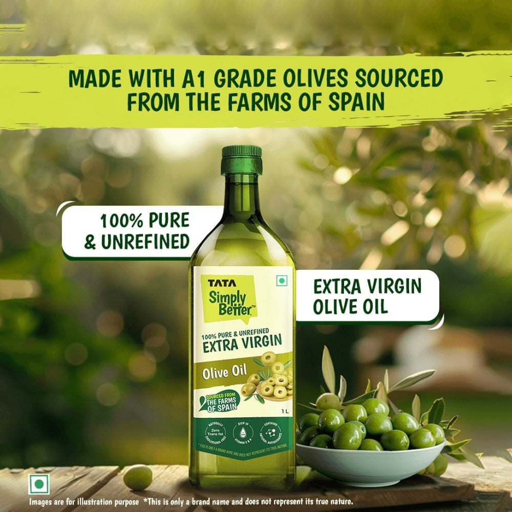Tata Simply Better Extra Virgin Olive Oil : 1 ltr