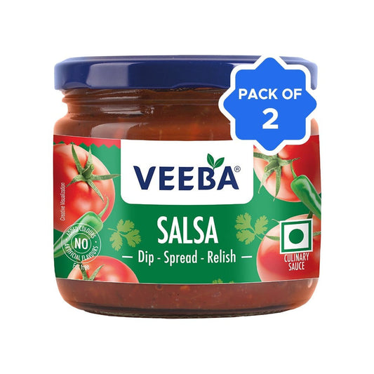 Veeba Salsa Dip - Pack of 2 : 2 x 360 g