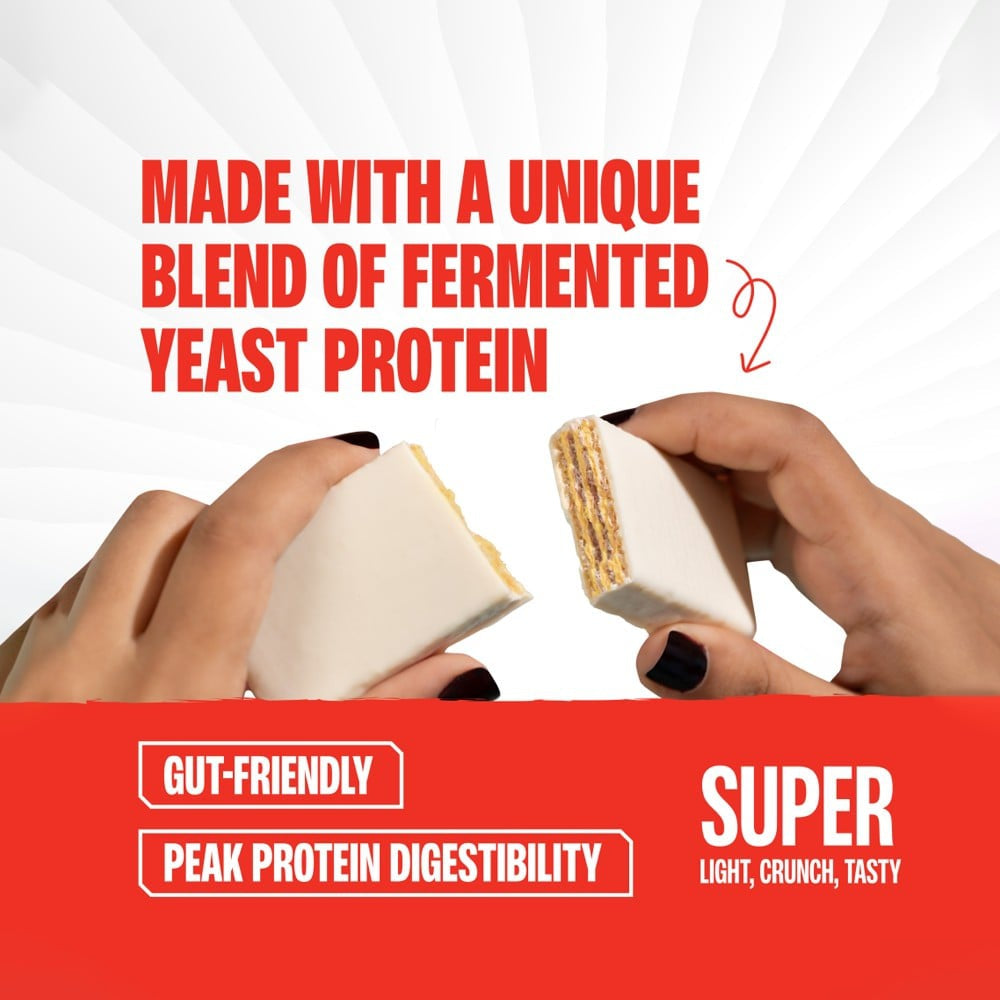 SuperYou Cheese Wafer Protein Bar - Pack of 4 : 4 x 40 g