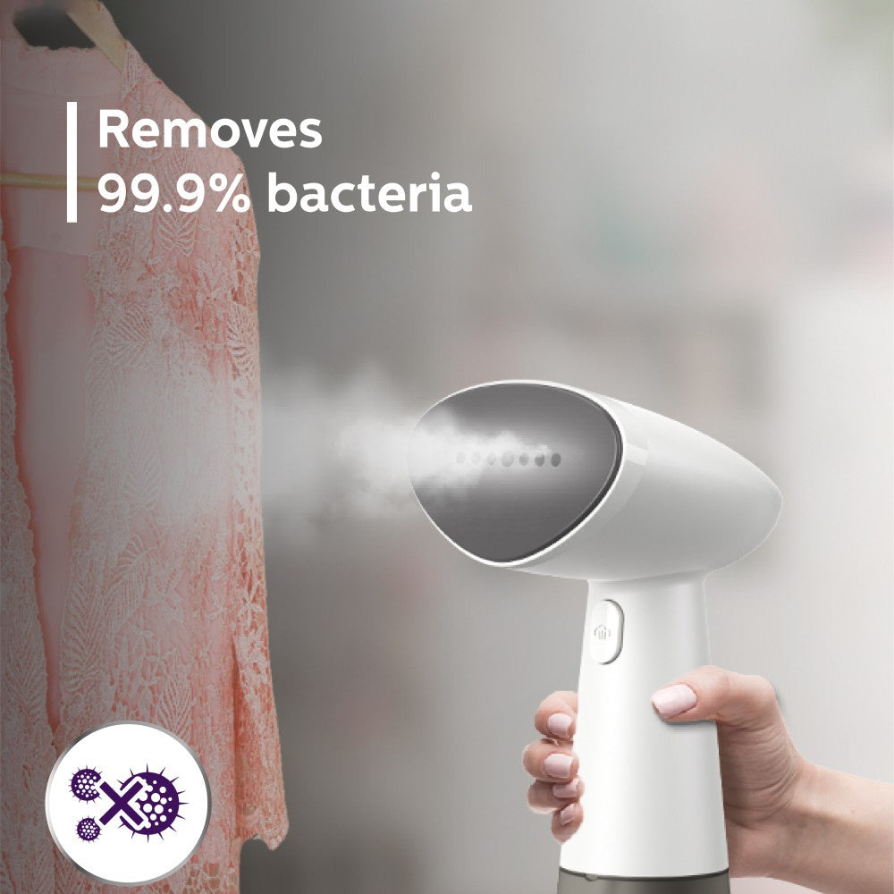 Philips Domestic Handheld Garment Steamer 900W (White & Black) : 1 unit