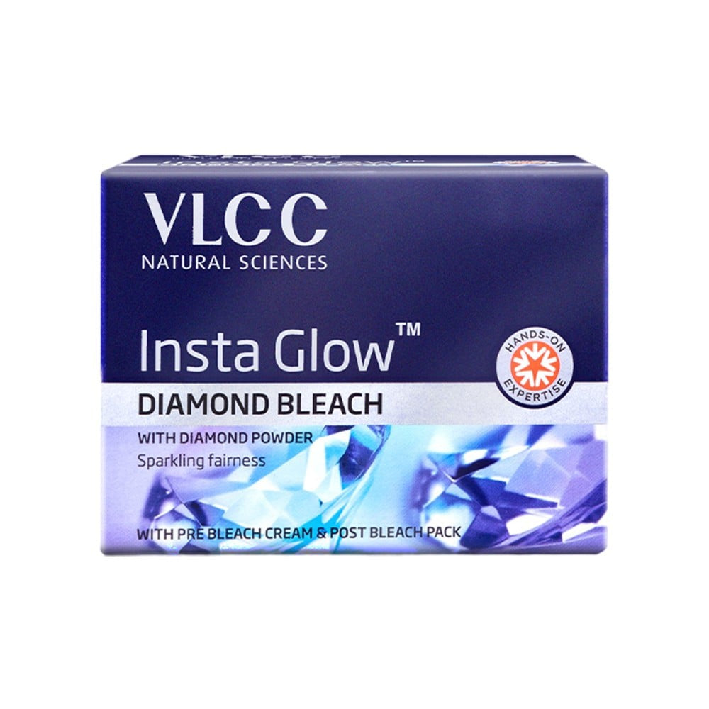 VLCC Insta Glow Diamond Bleach : 60 g