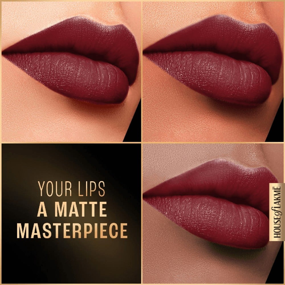 Lakme Forever Matte Liquid Lip Colour (Crimson Rose) : 5.6 ml