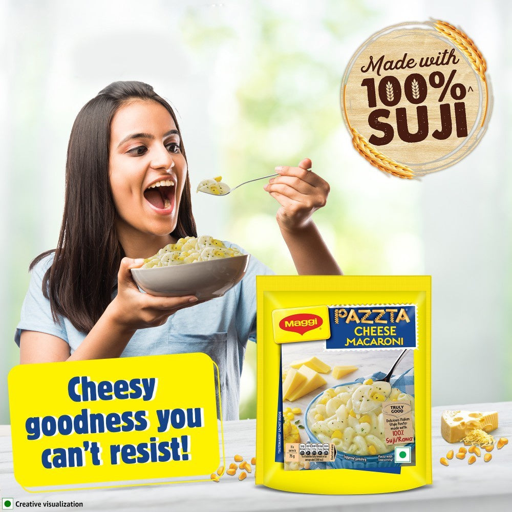 Maggi Cheese Macaroni Instant Pasta : 75 g