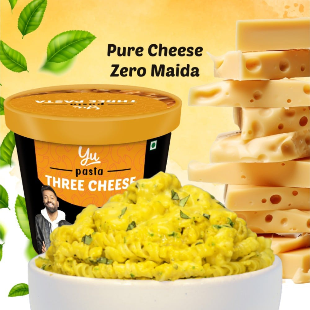 Yu Three Cheese Instant Pasta Cup : 65 g