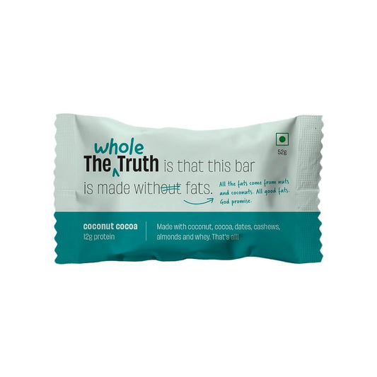 The Whole Truth Coconut Cocoa Protein Bar : 52 g