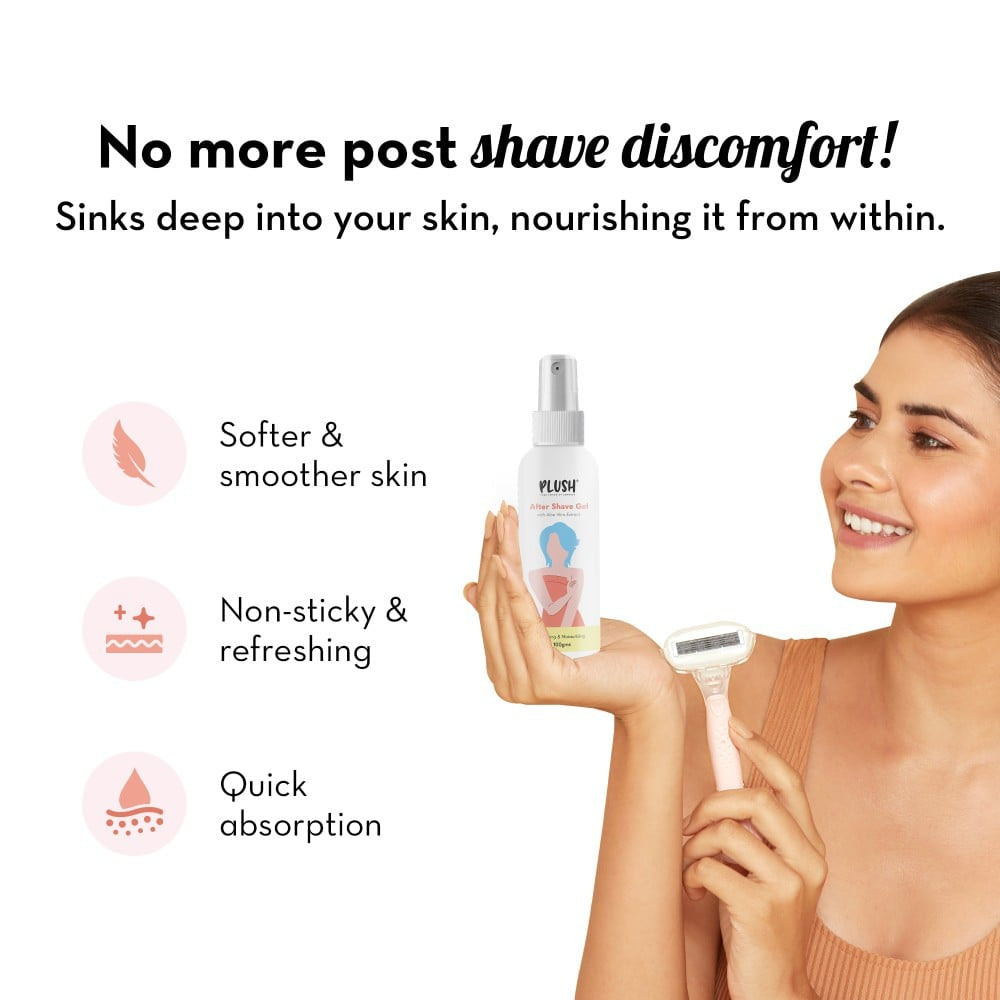 Plush Women's After Shave Gel : 100 g