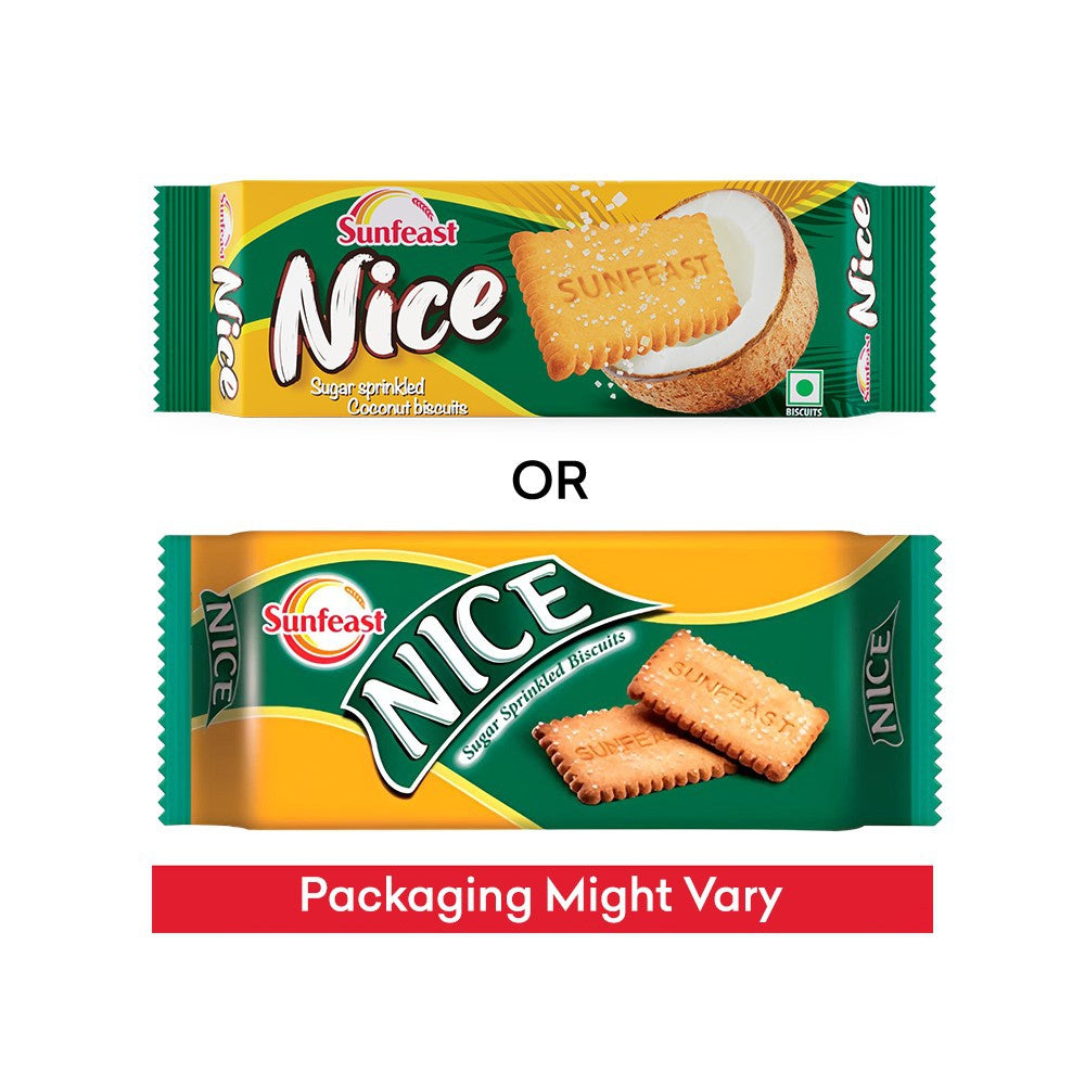 Sunfeast Nice Biscuit - Pack of 2 : 2 x 142 g