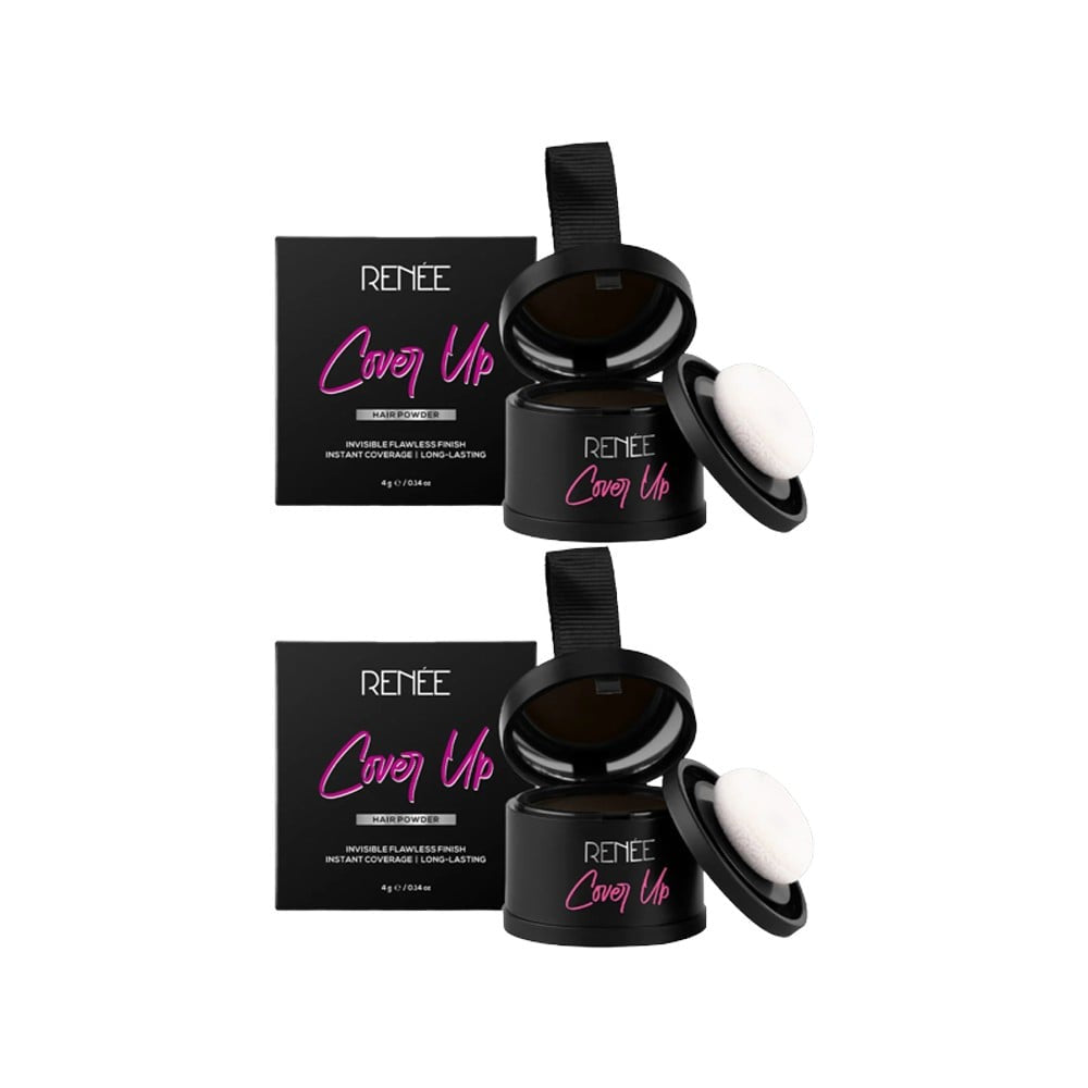 Renee Cover Up Hair Powder (Brown) - Pack of 2 : 2 x 4 g