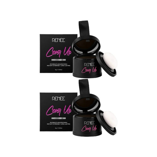 Renee Cover Up Hair Powder (Brown) - Pack of 2 : 2 x 4 g