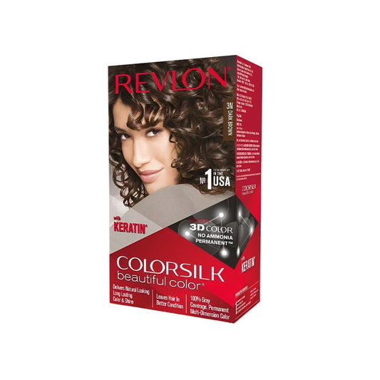 Revlon Colorsilk Hair Colour with Keratin (Dark Brown) : 1 pack