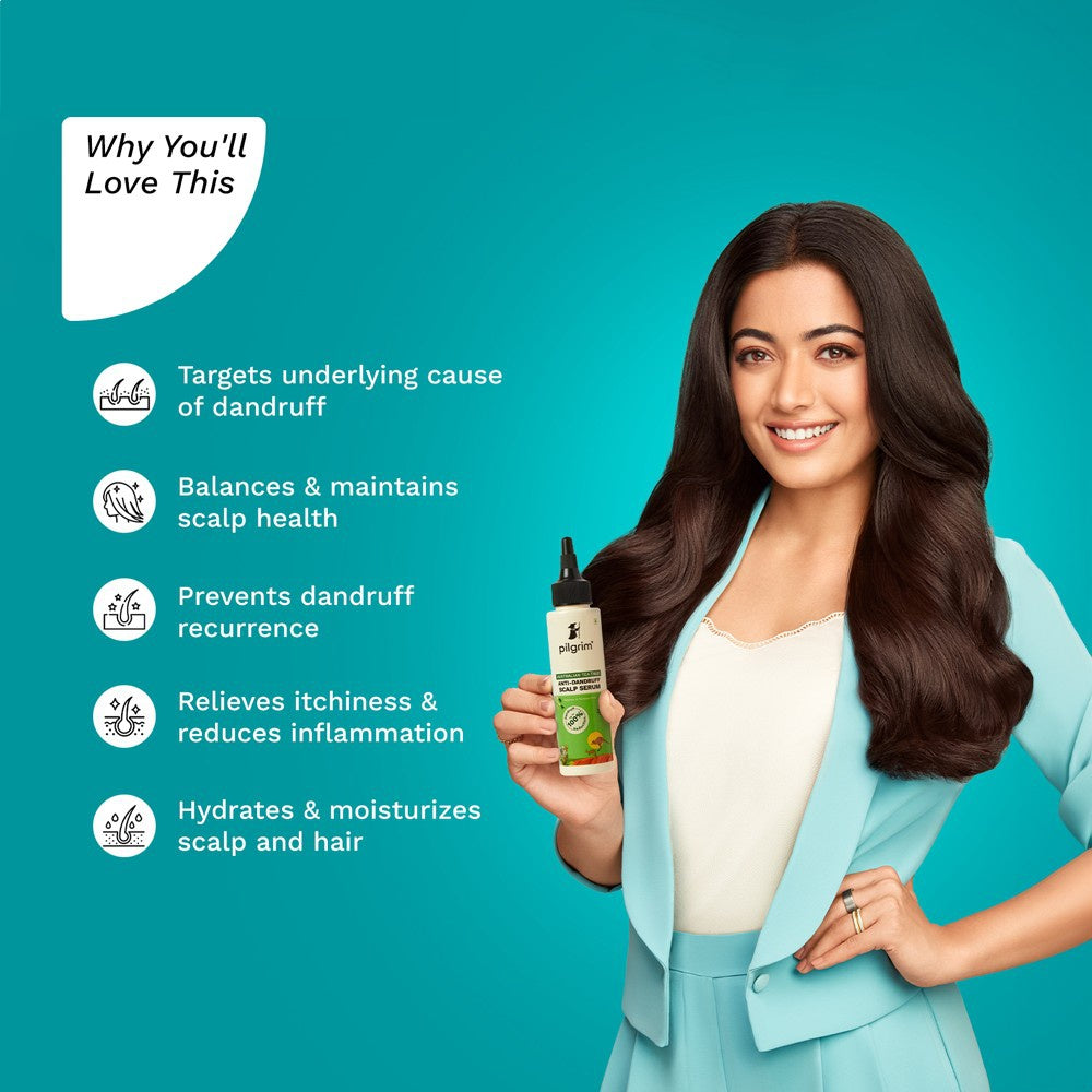 Pilgrim Australian Tea Tree Anti-Dandruff Scalp Hair Serum : 100 ml