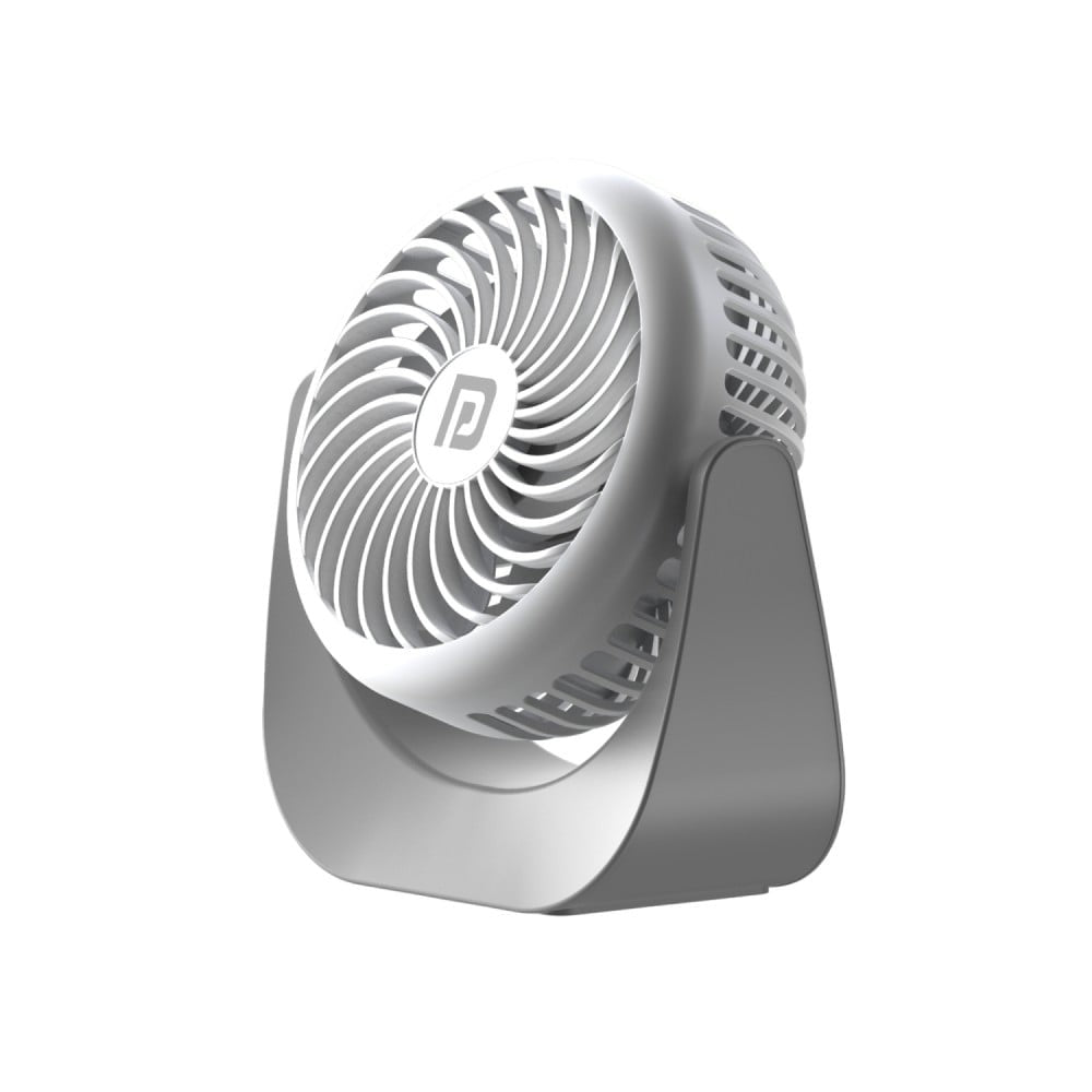 Portronics Toofan Portable Fan (White & Grey, 5W) : 1 unit