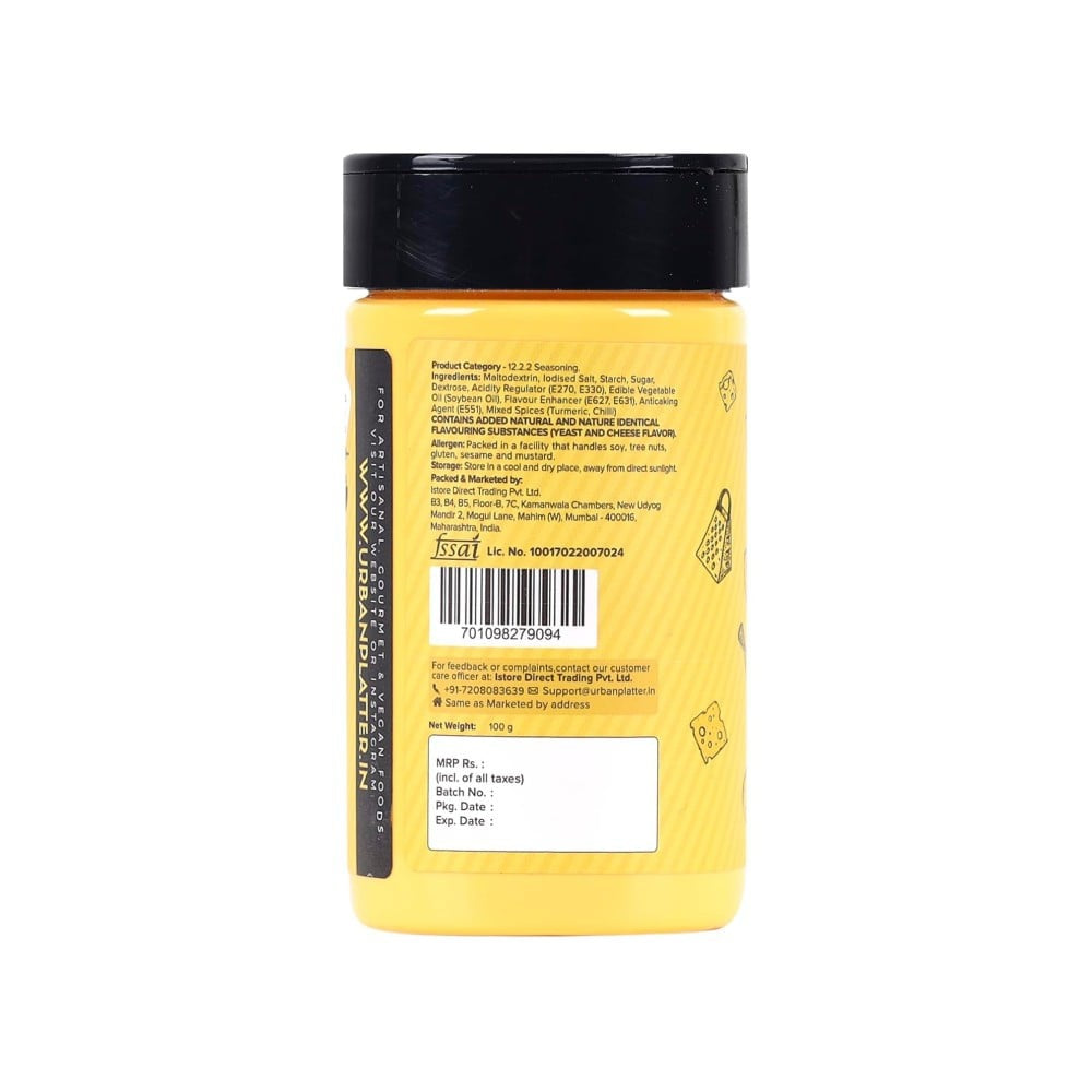 Urban Platter Vegan Cheddar Cheese Seasoning : 100 g