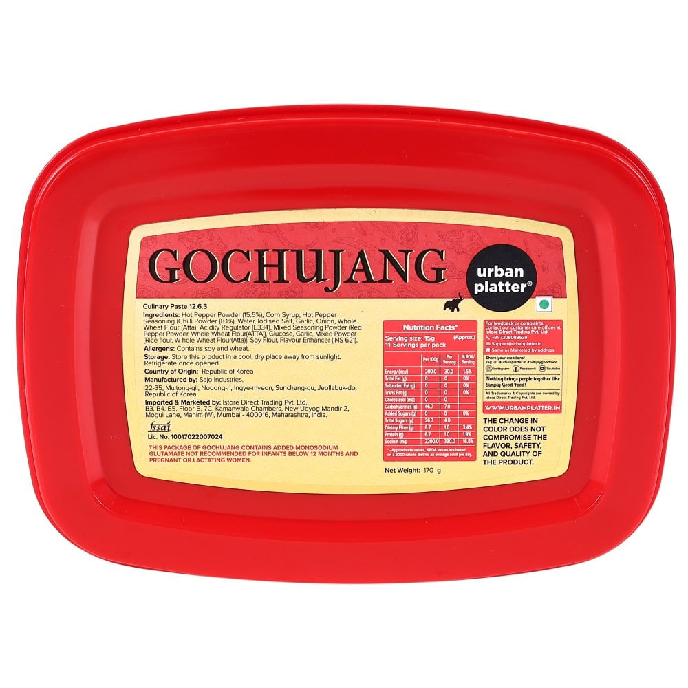 Urban Platter Gochujang Paste : 170 g