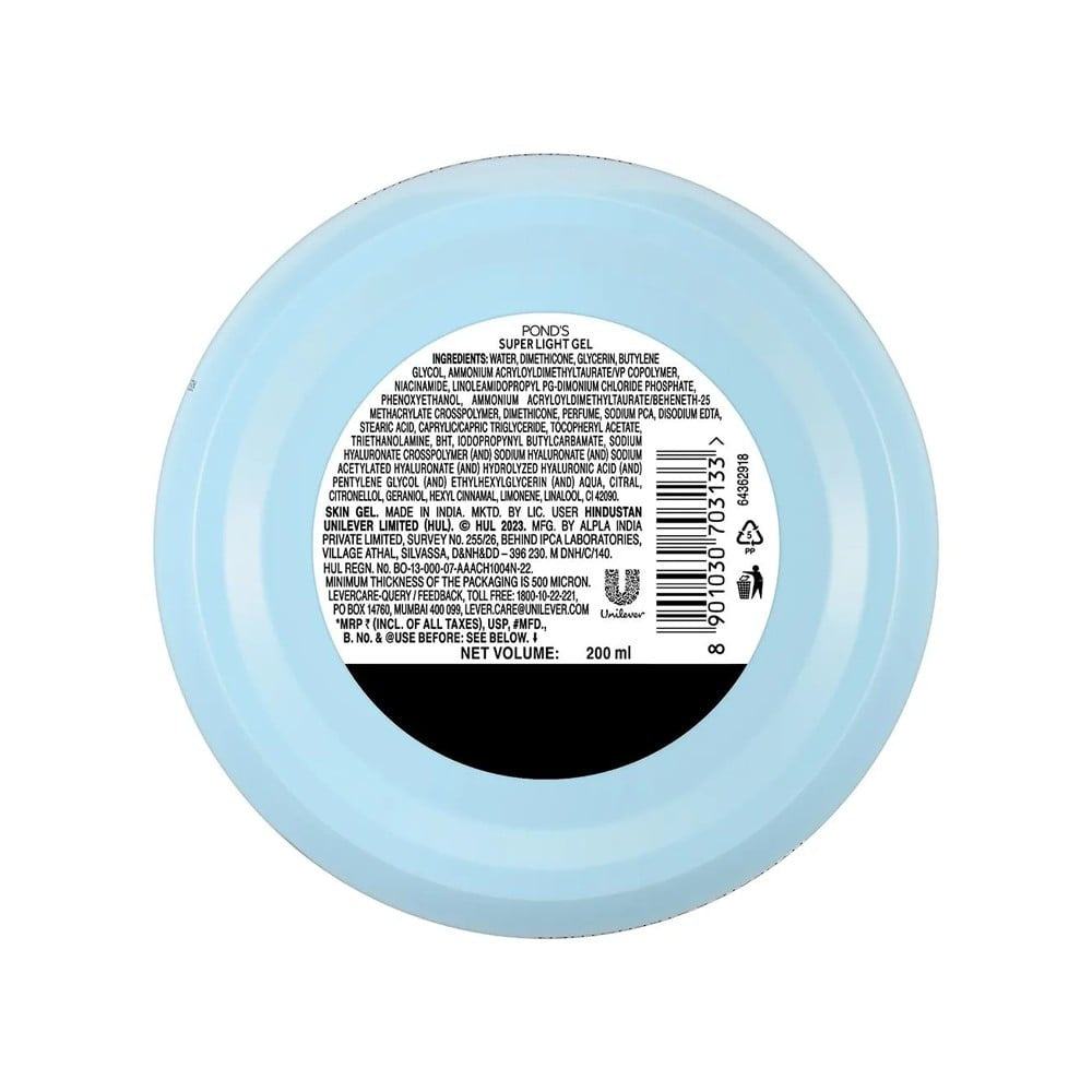 Pond's Super Light Moisturizing Gel : 200 ml