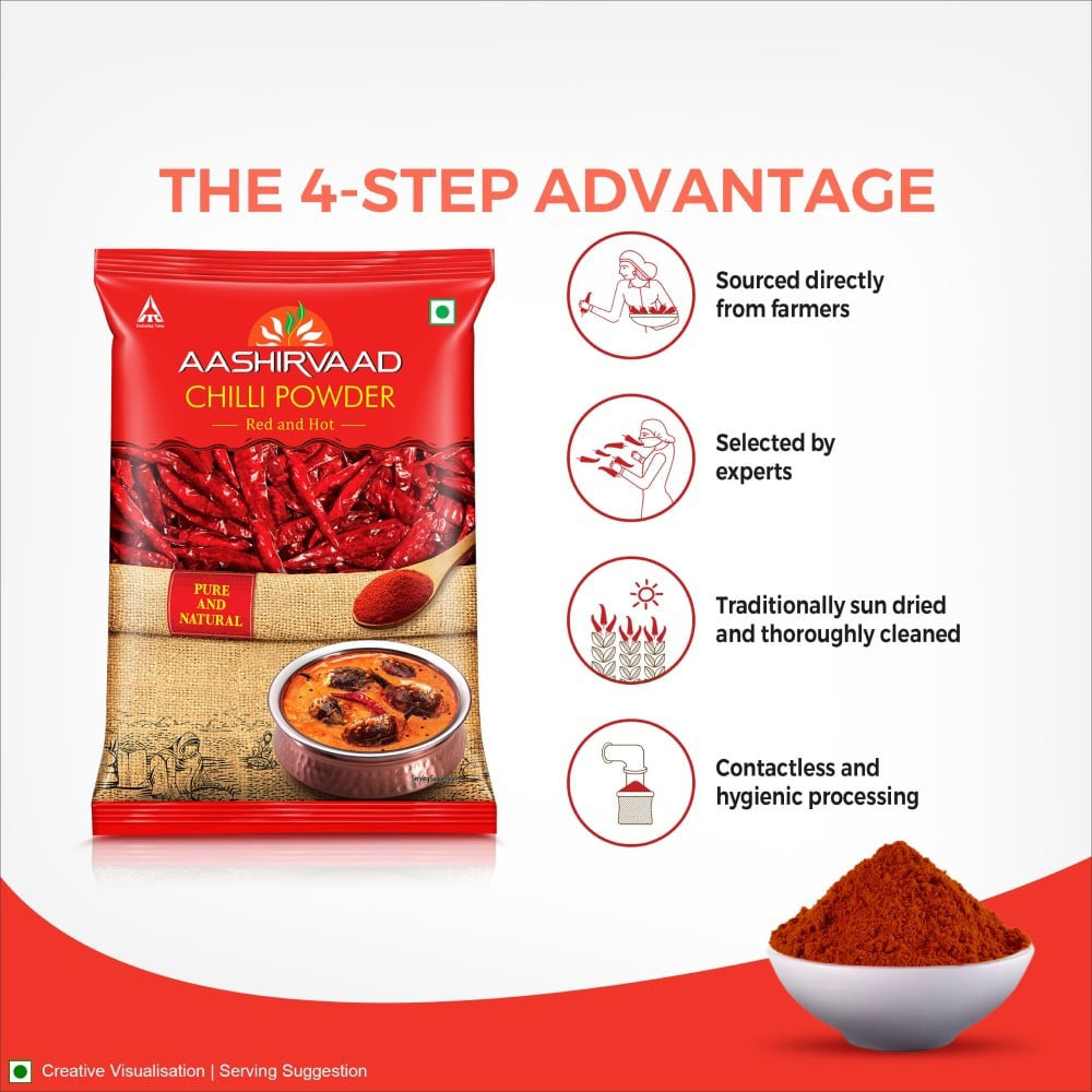 Aashirvaad Chilli Powder : 100 g