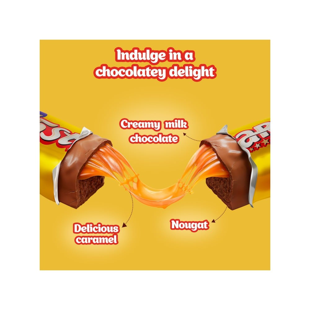 Cadbury 5 Star Chocolate Home Treats Bars - Pack of 2 : 2 x 252.5 g (25 x 10.1 g)