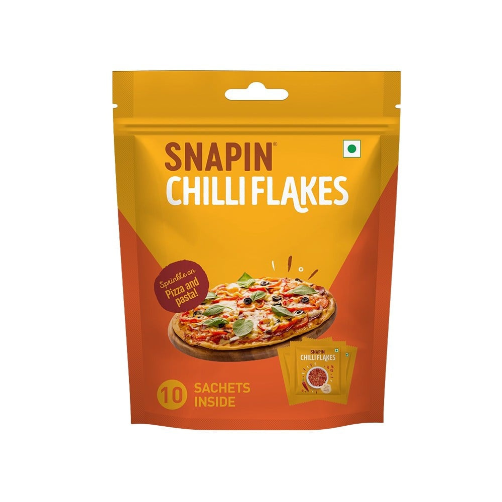 Snapin Chilli Flakes : 20 g (10 x 2 g)