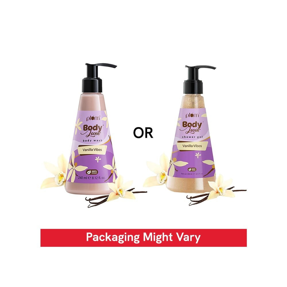 Plum BodyLovin' Vanilla Vibes Body Wash : 240 ml