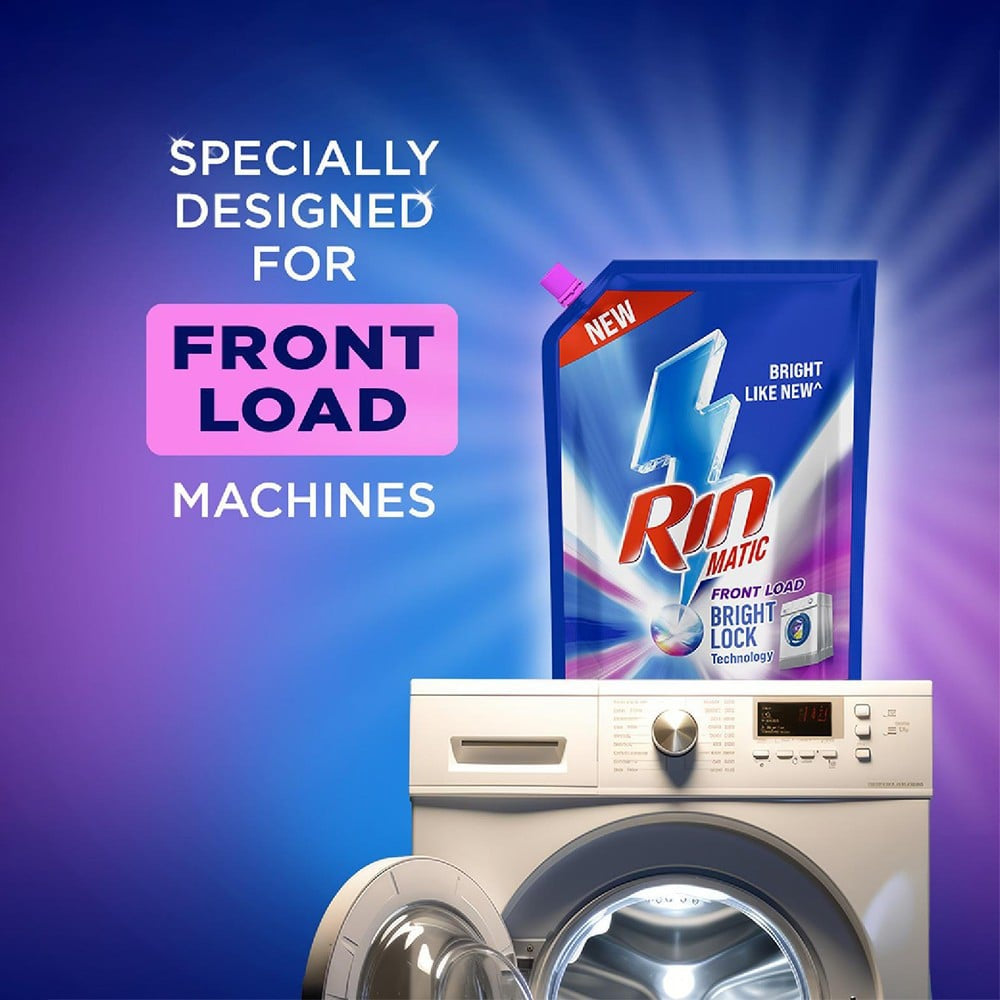 Rin Front Load Liquid Detergent (Front Load) : 2 ltr
