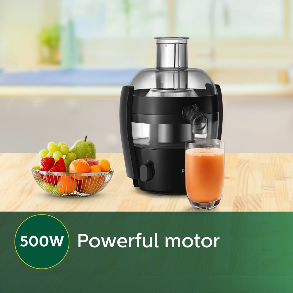 Philips Viva Collection 1.5 L 500W Juicer (Ink Black) : 1 unit