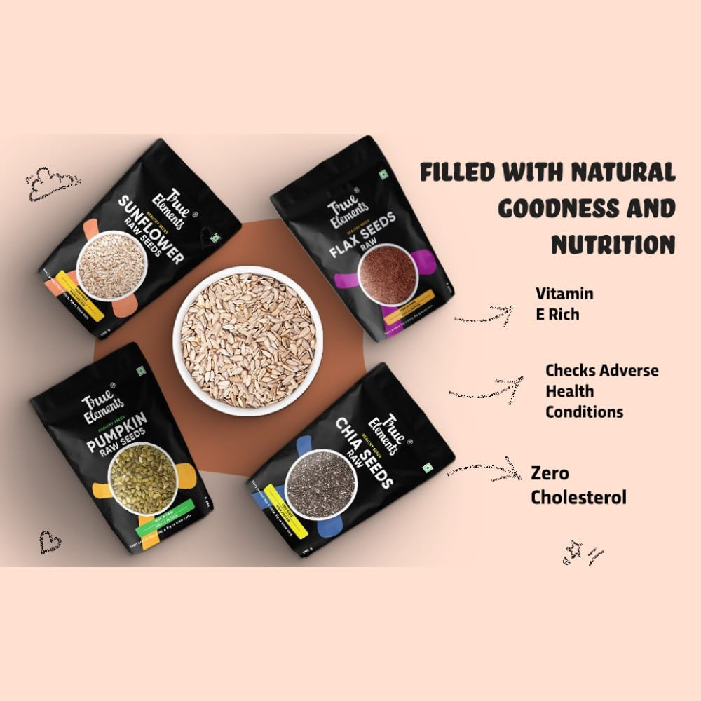 True Elements Healthy Diet Seeds Mix Combo : 700 g