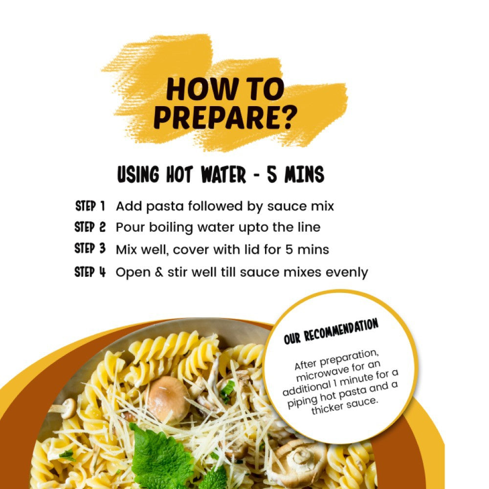 Yu Three Cheese Instant Pasta Cup : 65 g