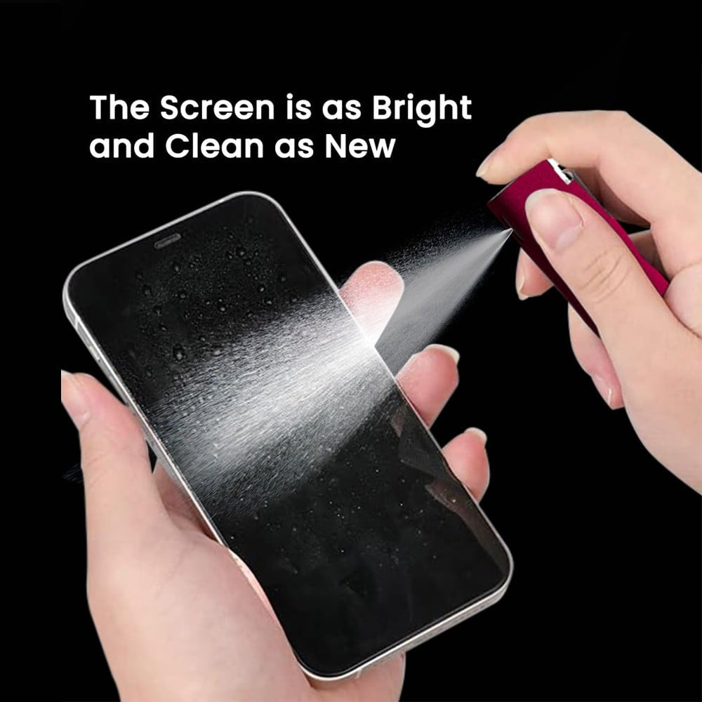 Portronics Swipe 2 Screen Gadget Cleaner (Spray, Red) : 1 unit