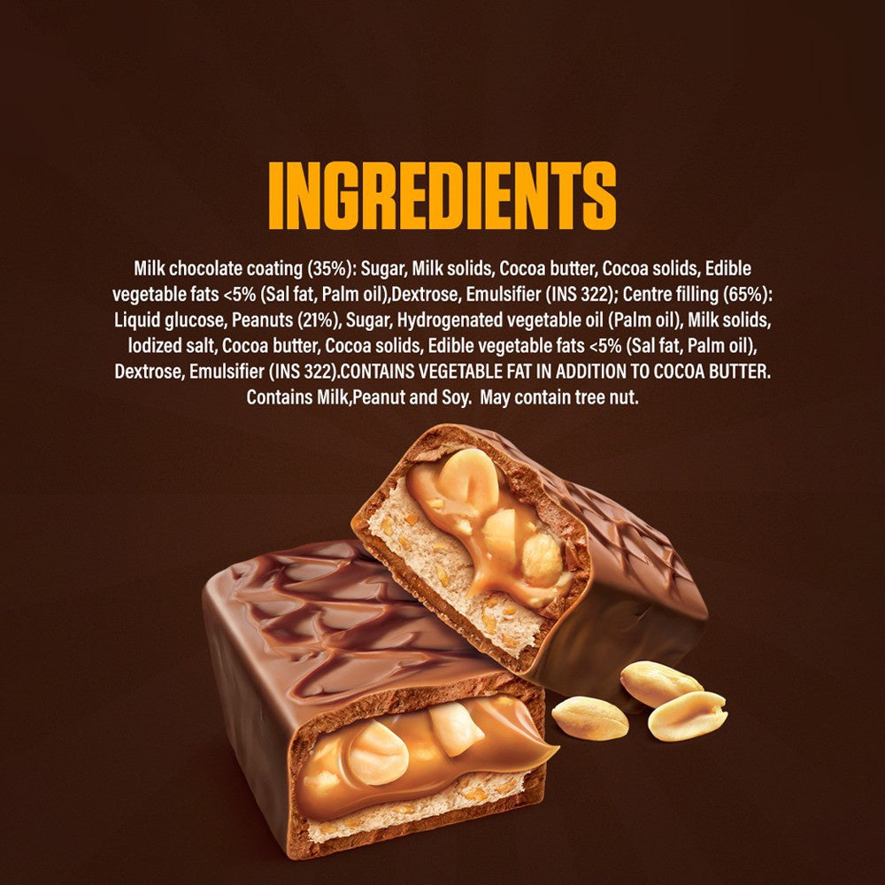 Snickers Peanut Filled Bar : 45 g