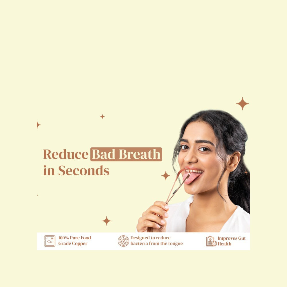 Perfora Tongue Cleaner - Copper - Pack of 3 : 3 x 1 piece