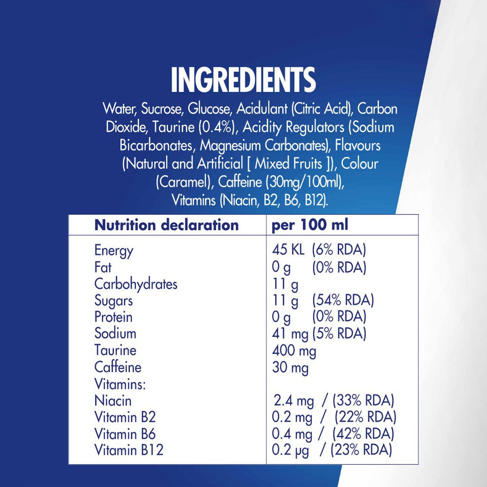 Red Bull Energy Drink (12 x 250 ml) : 12 x 250 ml