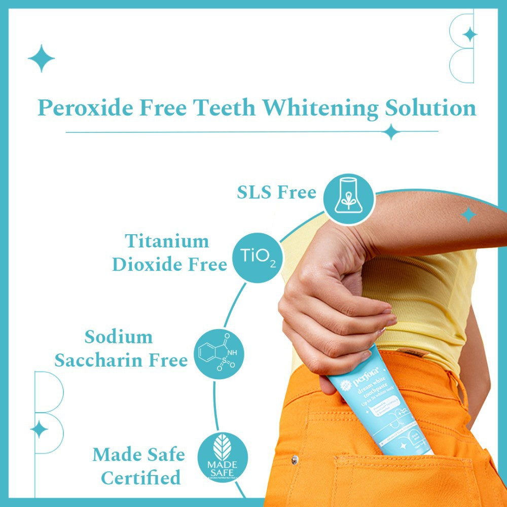 Perfora Dream White - Whitening Toothpaste - Fresh Mint : 75 g