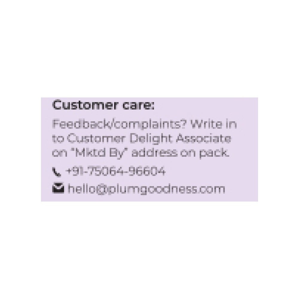 Plum Eye-Swear-By Kohl Kajal (Deep Black) : 0.35 g