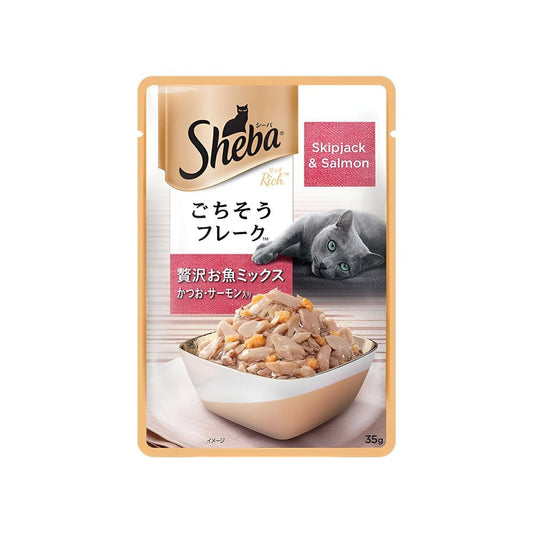 Sheba Rich - Wet Cat Food -Skipjack Salmon in Sasami : 35 g